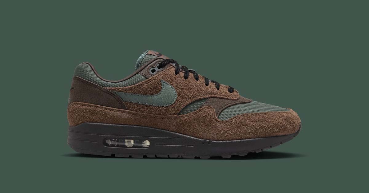 Nike air max on sale 1 premium olive canvas